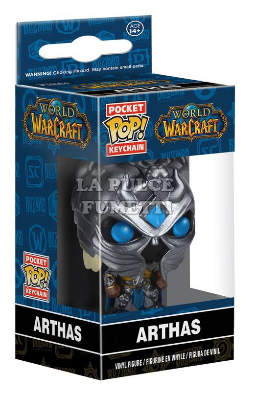 WORLD OF WARCRAFT: ARTHAS - POP FUNKO POCKET KEYCHAN 4 CM